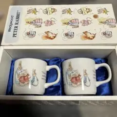 【新品未使用】Wedgwood Peter Rabbit マグカップ 2個セット