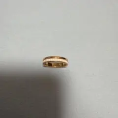 ブシュロン キャトル ホワイト ハーフ リング 11.5号　12号18金 K18のサムネイル