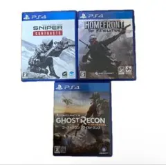 PS4ソフト3点