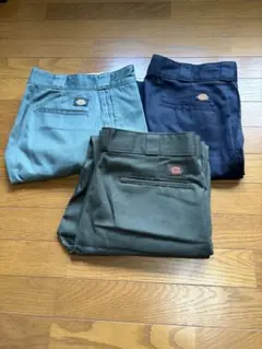 Dickies874 ワークパンツ 3色セット 34x32