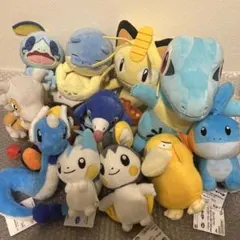 Pokémon タマザラシ メッソン ワニノコ ぬいぐるみ　まとめ売り　30周年 Pokémon タマザラシ メッソン ワニノコ ぬいぐるみ まとめ売り 30周年