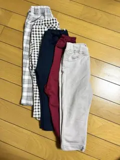 ズボン ボトムス 2枚 80 まとめ売り 女の子