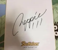 オリックスバファローズ　ネッピー　サイン