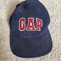GAP コーデュロイ ベースボールキャップ ネイビーのサムネイル