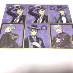 ツイステ オクタヴィネル 色紙6点セット フロイド ジェイド アズール