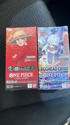 か*に様 未開封テープ付ONE PIECE CARDOP-13 エッグヘッド各1 - メルカリ