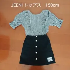 JEENI ジェニィ トップス フリル リボン カットソー