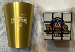 ヤクルトスワローズ 日本一記念タンブラー & つば九郎記念 ルービックキューブ