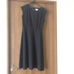 【EMMA JAMES】ノースリーブ ワンピース 7号　濃紺