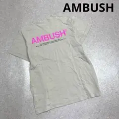 AMBUSH アンブッシュ 半袖 Tシャツ バックプリント 2 日本製のサムネイル