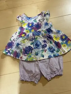 ANNA SUI mini アナスイミニ　セットアップ　水彩画　80
