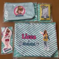 リカちゃんくじ　トートバッグ　ポーチ　ダイカットキーチェーン　ミニクリアポーチ