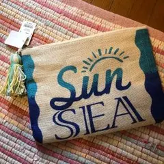 【タグ付き】ベイフロー クラッチバッグ 夏