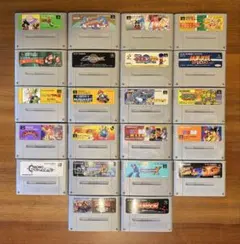 スーパーファミコン用ソフト 22本セット まとめ売り