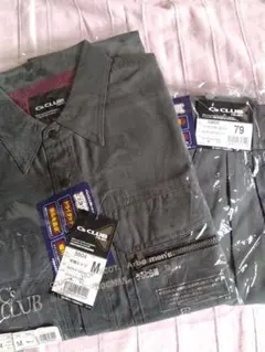 C's CLUB　作業服　上下セット　半袖　M 79 グレー　新品未使用