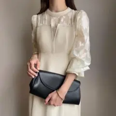 FILLOU レースドッキングマーメイドワンピース お呼ばれ オケージョン