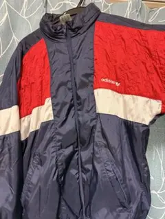 adidas 90sトラックジャケット　万国タグ