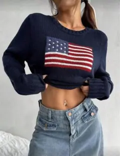 SHEIN クリスマスセーター レディース カジュアル カレッジスタイルトップス