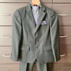 オリバーハウス スーツ 冠婚葬祭 卒業式 140サイズ ネクタイ付き