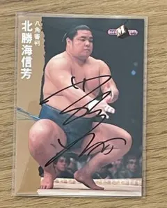 【直筆サイン】北勝海　横綱のサムネイル