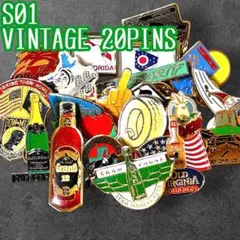 S01 ヴィンテージ　20PINSまとめ売りのサムネイル
