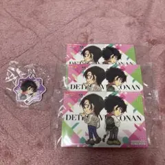 名探偵コナン×くら寿司 ラバーチャーム ステッカー 松田陣平 萩原研二
