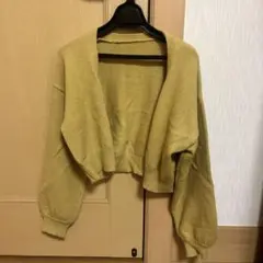 グレイル　ボリュームスリーブショートニットカーディガン[mb1275]