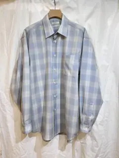 FUJI ウールチェック シャツジャケット L 日本製