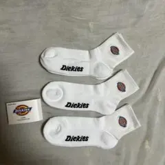 Dickies ディッキーズ 靴下 ソックス 白 レディース　23-25cm