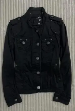 y2k archive jacket ゴシック レディース ライダース風 短丈