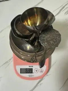 純銀 急須 酒器セット 総重量613g 銀製 鎚目 打出し 本日のみ特別価格
