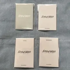 Snow Man ポップアップ フォトカード 向井康二4種セット