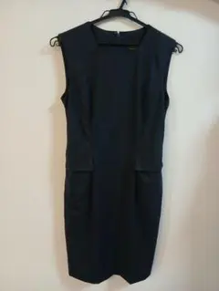 DAMA collection ノースリーブ ワンピース ストライプ