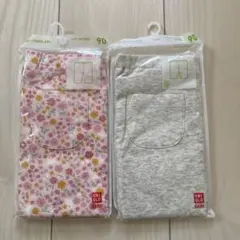 UNIQLO レギンス　スパッツ 90cm ピンク、ライトグレー