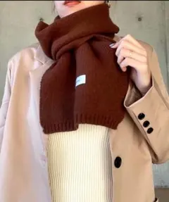 feiding マフラー　ブラウン