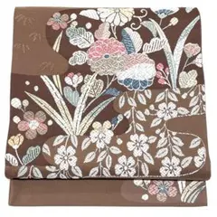 新品未使用‼️ 渡文！名古屋帯 逸品 カラシ色 ヤマブキ色 楽天市場】【中古】 夏物 開き 名古屋帯 リサイクル 八寸 自然布