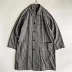 美品 steven alan (ba) オーバーコート M バルカラー 千鳥