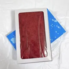 新品　フェイスタオル　大判　ミニバスタオル　グッドタオル　今治　ワインレッド