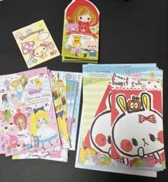 平成レトロ　フェアリーテイルワールド 便箋セット　まとめ売り　レターセット　手紙