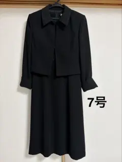 7号　ブラックフォーマルHIROMI YOSHIDA 卒園式　卒業式　ワンピース