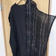 y's ワイズ 半袖 Aライン ワンピース カーキ - メルカリ