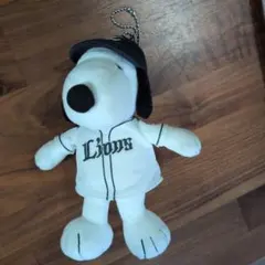 スヌーピー西武ライオンズ応援チャームキーホルダー