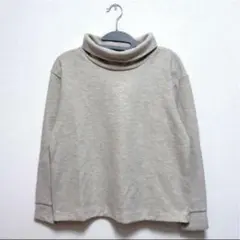 【値下げ不可】新品 UNIQLO ユニクロ ソフトニットフリースリブハイネックT