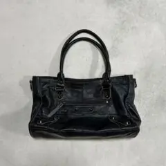 archive MICHEL KLEIN leather hand bag
