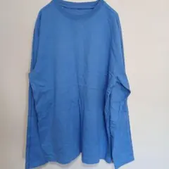 良品✨Mossimo メンズ　青 長袖 Tシャツ【Ｌ】
