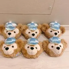 未使用 6個 セット　ダッフィー ぬいぐるみ 6個体セット ポーチ　ショルダー