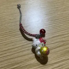 ご当地キティ　チャーミーキティ　根付け　金沢限定　サンリオ