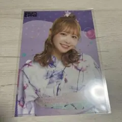 FRUITS ZIPPER 仲川瑠夏 クリアポスター