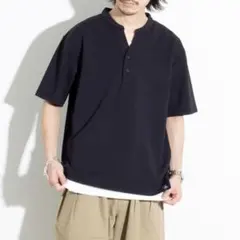 グロスター スキッパーヘンリーTシャツ＋レイヤード タンクトップ 2点SETのサムネイル