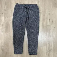 【UNITED　ARROWS】ニットジョガー　裏起毛　　size：XL